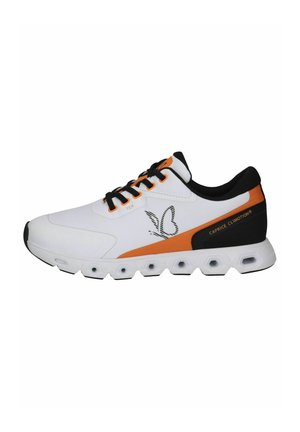 Caprice SNEAKER - Matalavartiset tennarit - white orange
