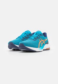 ASICS GEL-PULSE 14 - Scarpe da corsa su strada - island blue/sun peach