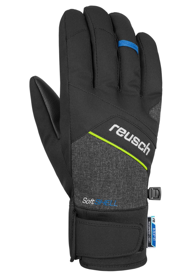 Herren Taschen & Koffer | Reusch Fingerhandschuh black melange safety yell/grau - FJ54237 Herren Taschen & Koffer | Reusch Fingerhandschuh black melange safety yell/grau - FJ54237