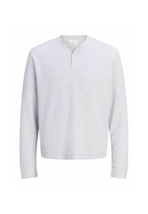 Jack & Jones, LONGSLEEVED T-SHIRT PLAIN LONGSLEEVED T-SHIRT - T-shirt à manches longues - bright white