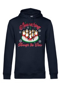 Star Wars STAR WARS THE FORCE AWAKENS CAROLING PORGS - Jersey con capucha - navy blue