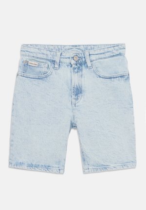 Calvin Klein Jeans UNISEX - Denim shorts - clean sky blue
