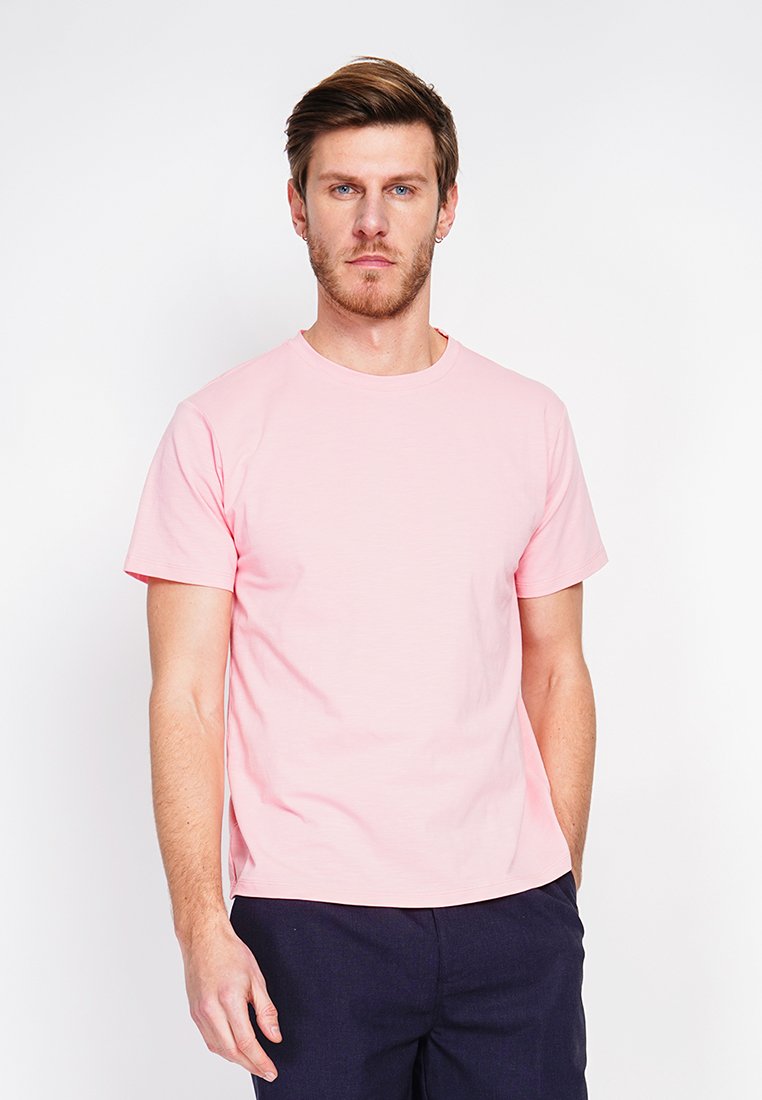 Le Jardin Du Lin T-shirt basic donkerroze