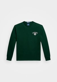 WIMBLEDON CLASSIC FIT LOGO T-SHIRT - Long sleeved top - moss agate