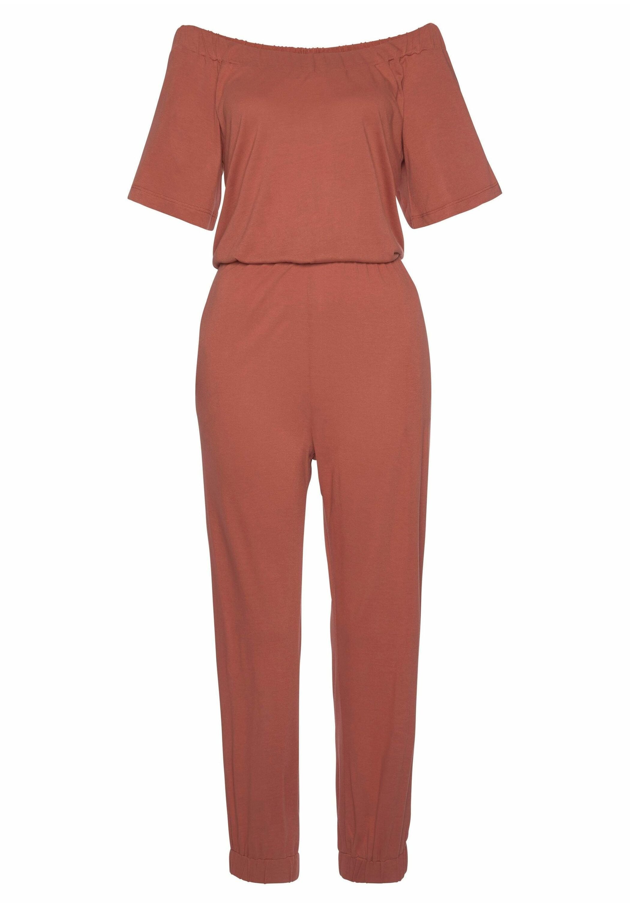 LASCANA Jumpsuit - terra/rot LASCANA Jumpsuit - terra/rot