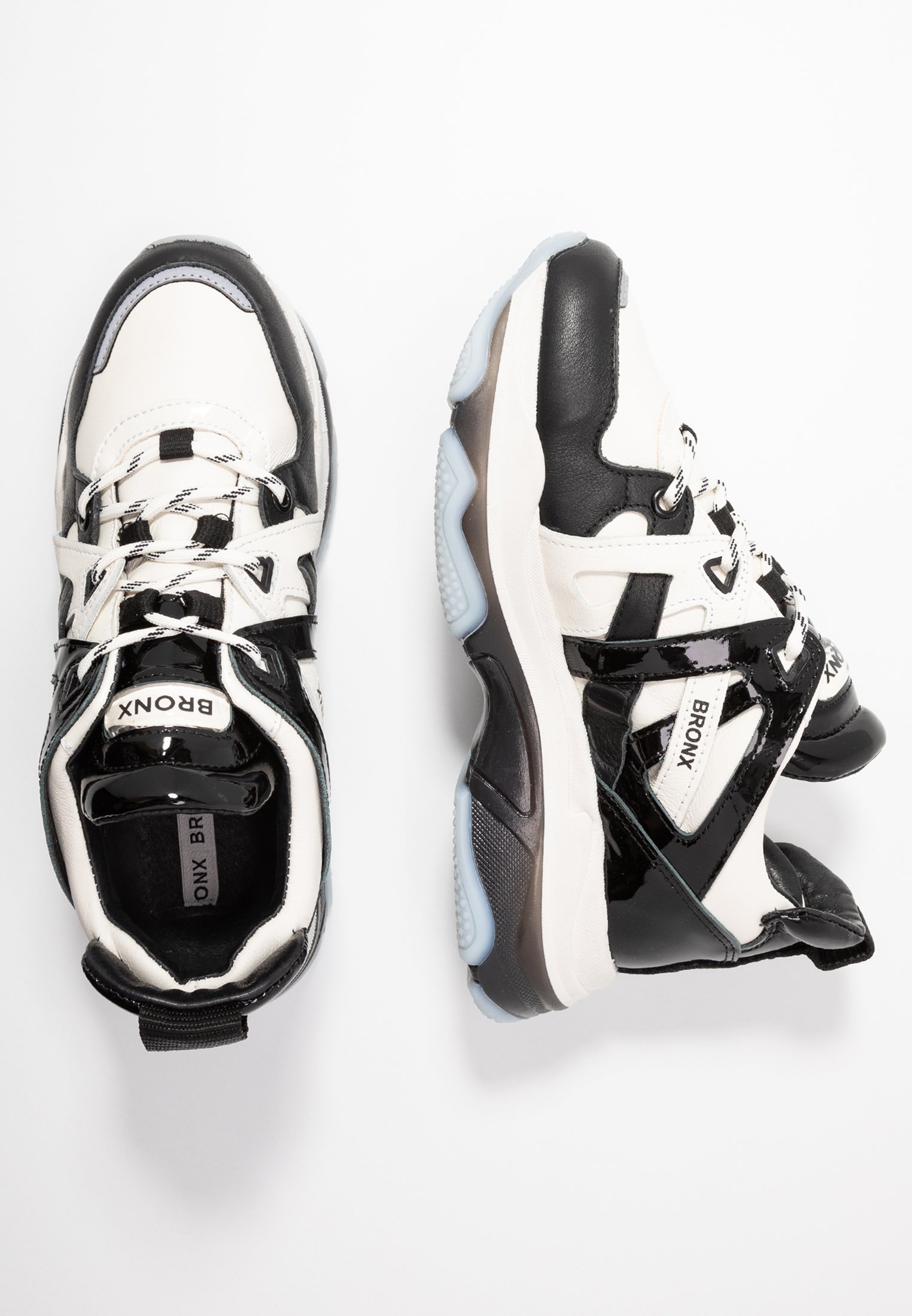 Bronx BAISLEY Joggesko blackoff white Zalando.no Bronx BAISLEY Joggesko blackoffwhite Zalando.no