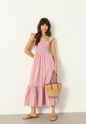 FatFace, REGULAR FIT - MIDI DRESS . - Day dress - pink