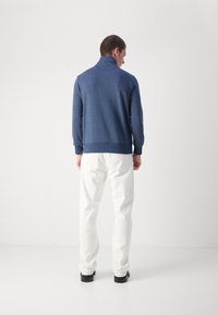 GANT REG SHIELD HALF ZIP  - Mikina - dark jeansblue melange