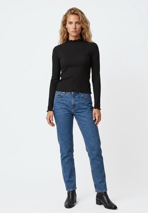 Blue Seven, ROLLKRAGEN LEO ROCKS - Long sleeved top - schwarz