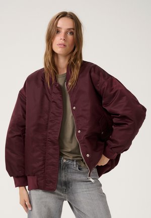 HELGAMW - Bomber Jacket - fudge