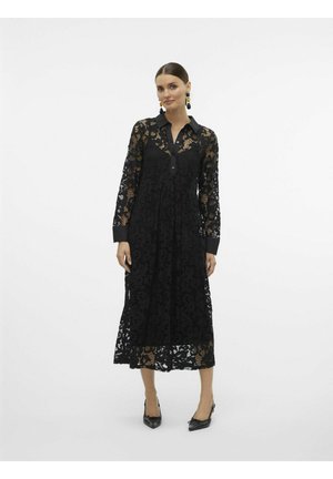Shirt dress - black