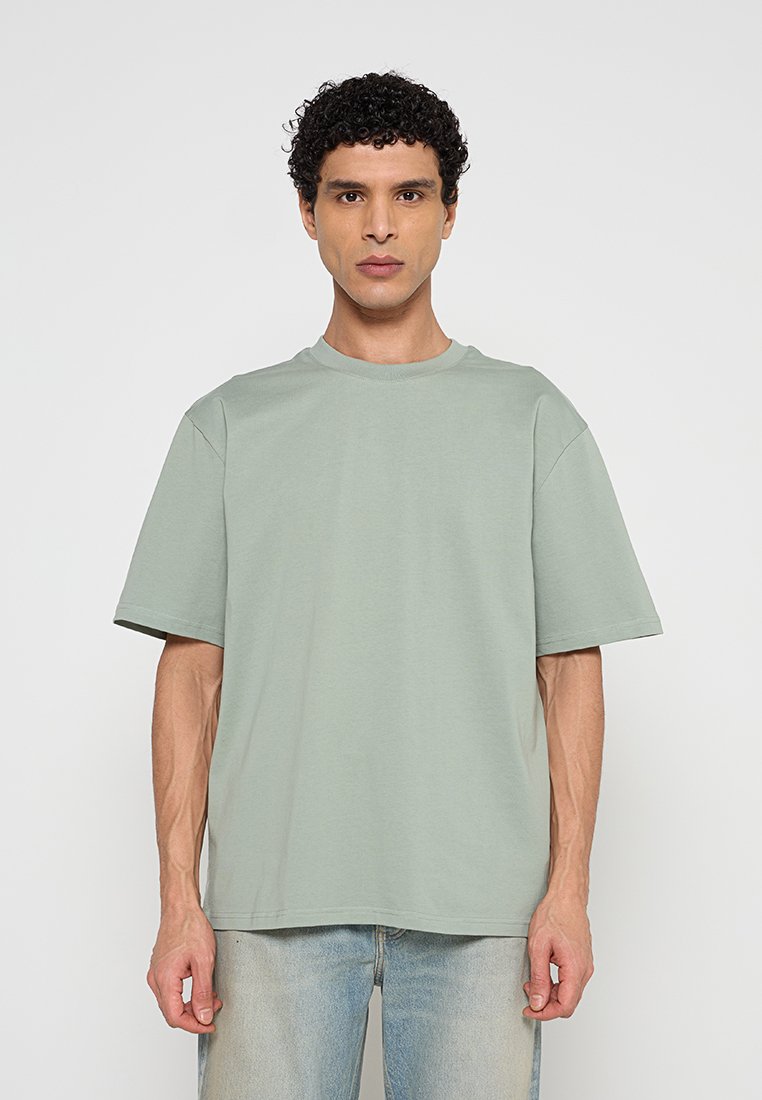 lindbergh T-shirt basic olijfgroen