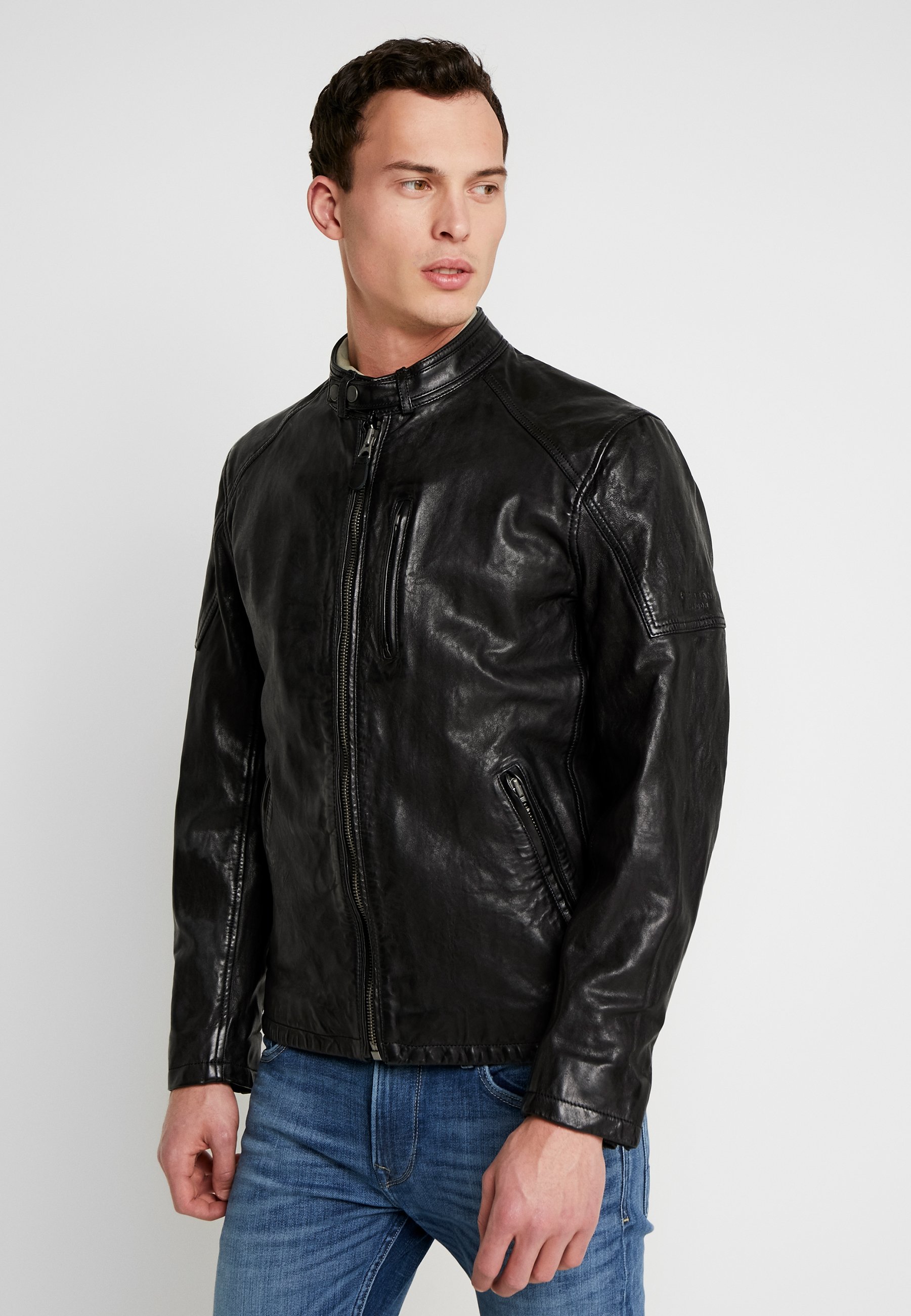 pepe jeans leather