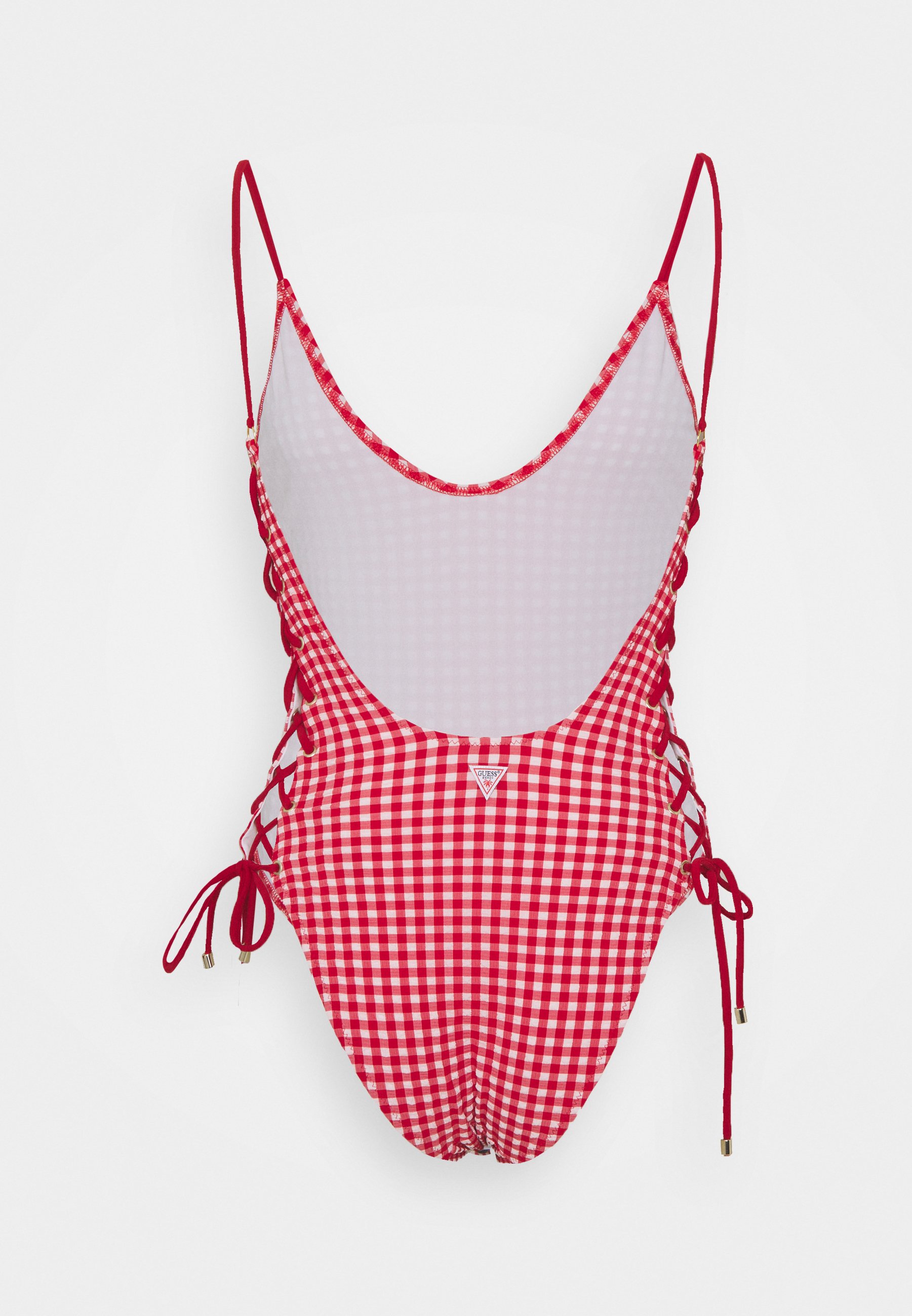 maillot de bain vichy rouge