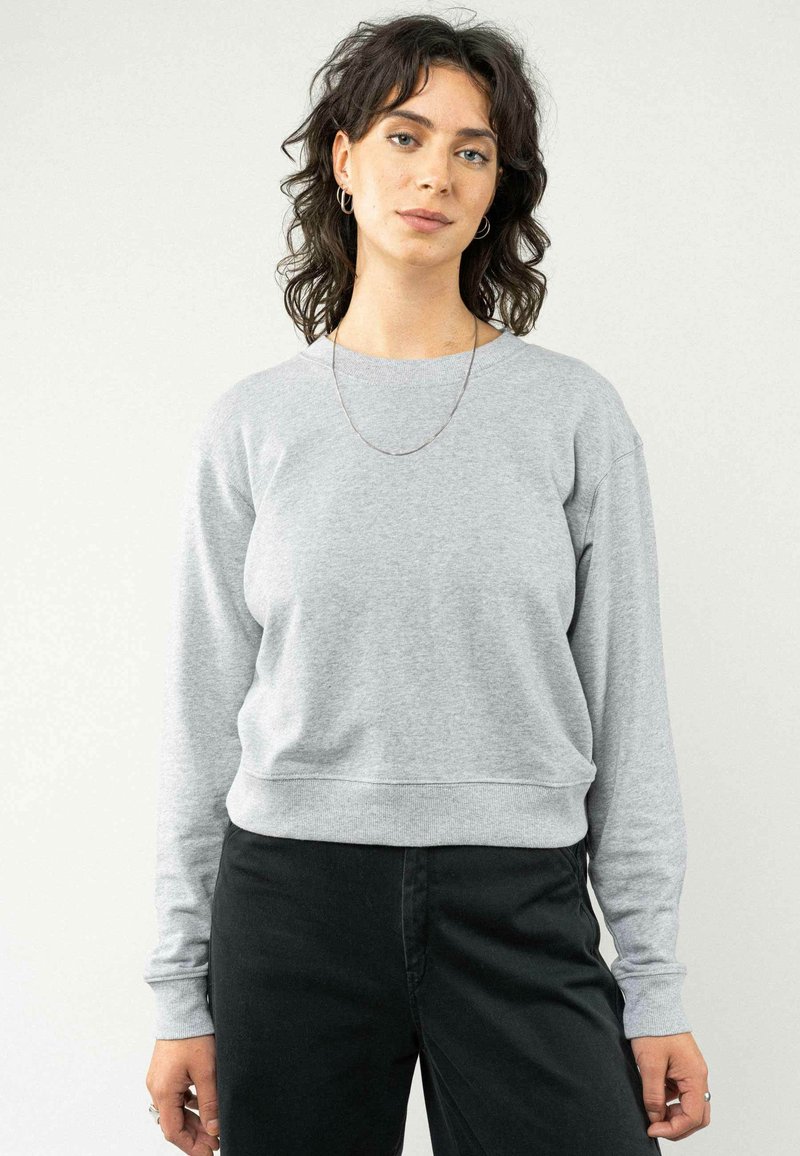 MELA RATI - Sweatshirt - grau melange