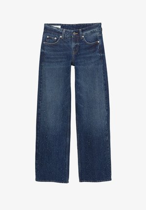 PULL&BEAR Straight leg jeans - dark-blue denim