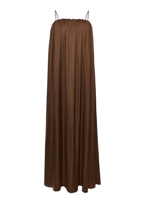 LA MANIA, SUKIENKA RIO - Maxi ruha - dark chocolate