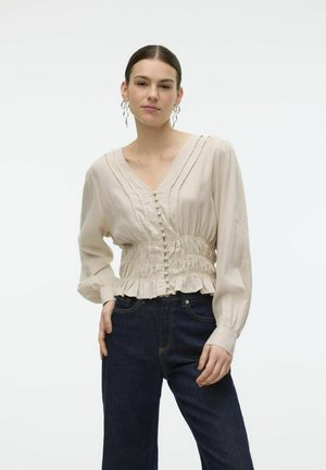 VMTHEODORA  - Bluse - silver lining