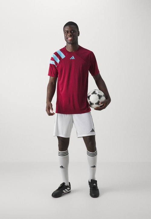 adidas FORTORE 23 JERSEY - Sports T-shirt - team coll burgundy 2/team light blue — photo 2