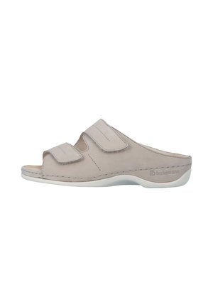 Slip-on sandaler - grau