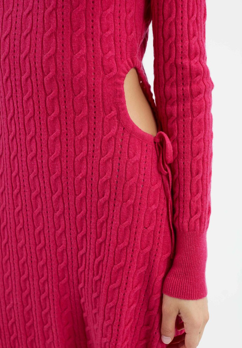 Damen Freizeitkleider | GOBI Cashmere Strickkleid beetroot purple/pink - YH23813 Damen Freizeitkleider | GOBI Cashmere Strickkleid beetroot purple/pink - YH23813