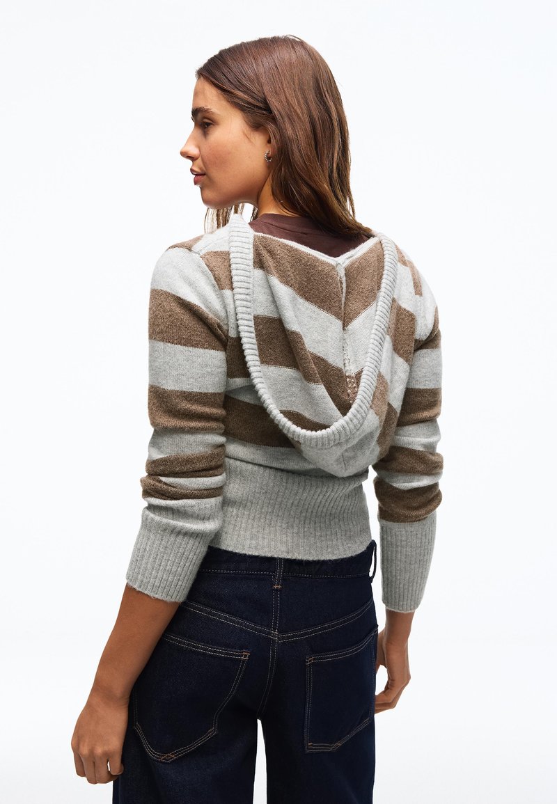 Sweat à capuche pailleté - Femme