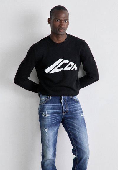 DSQUARED2 ICON REGULAR - Džíny Slim Fit - navy blue