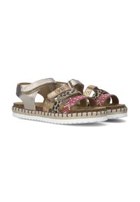 Develab PLATTE - Sandalen - gold