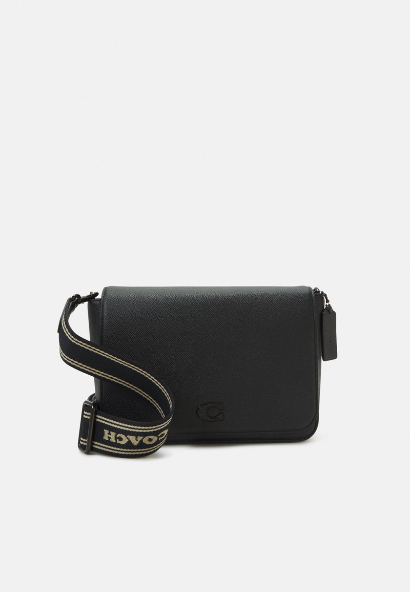 Coach MESSENGER BAG IN CROSSGRAIN UNISEX Schoudertas black/zwart Zalando.nl