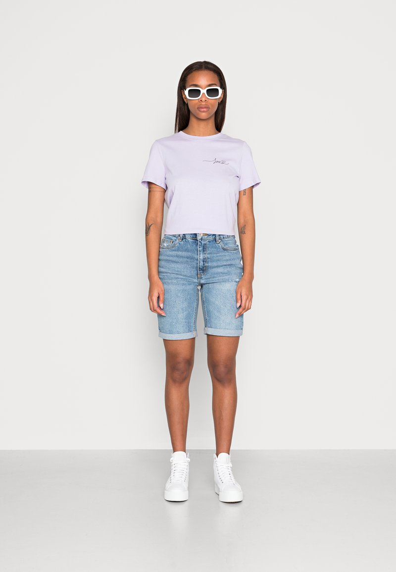 Damen Kleider | Vero Moda VMBRENDA LONG MIX Jeans Shorts light blue denim/light-blue denim - PO72882 Damen Kleider | Vero Moda VMBRENDA LONG MIX Jeans Shorts light blue denim/light-blue denim - PO72882
