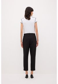 adL WITH SLITS AND POCKETS - Kalhoty - black