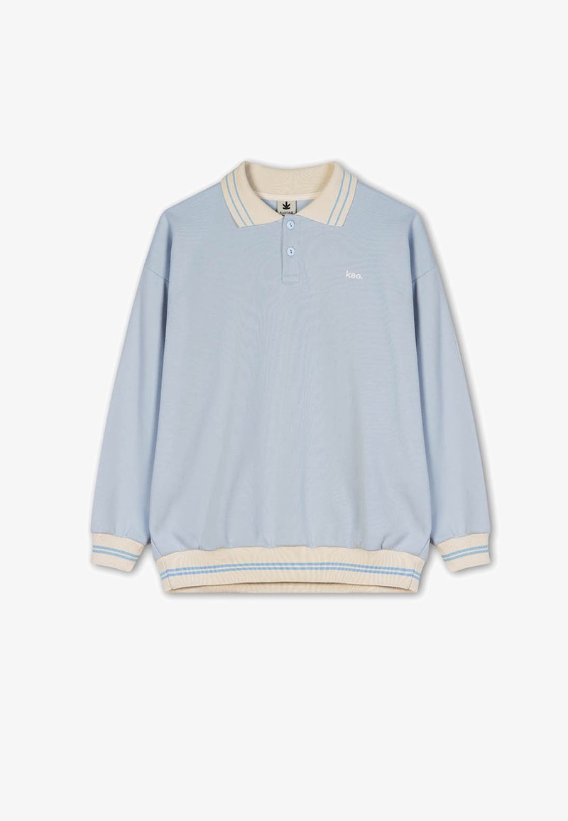 Lucas Buttons Kaotiko LUCAS BUTTONS UNISEX - Top s dlouhým rukávem - baby blue/světle ...