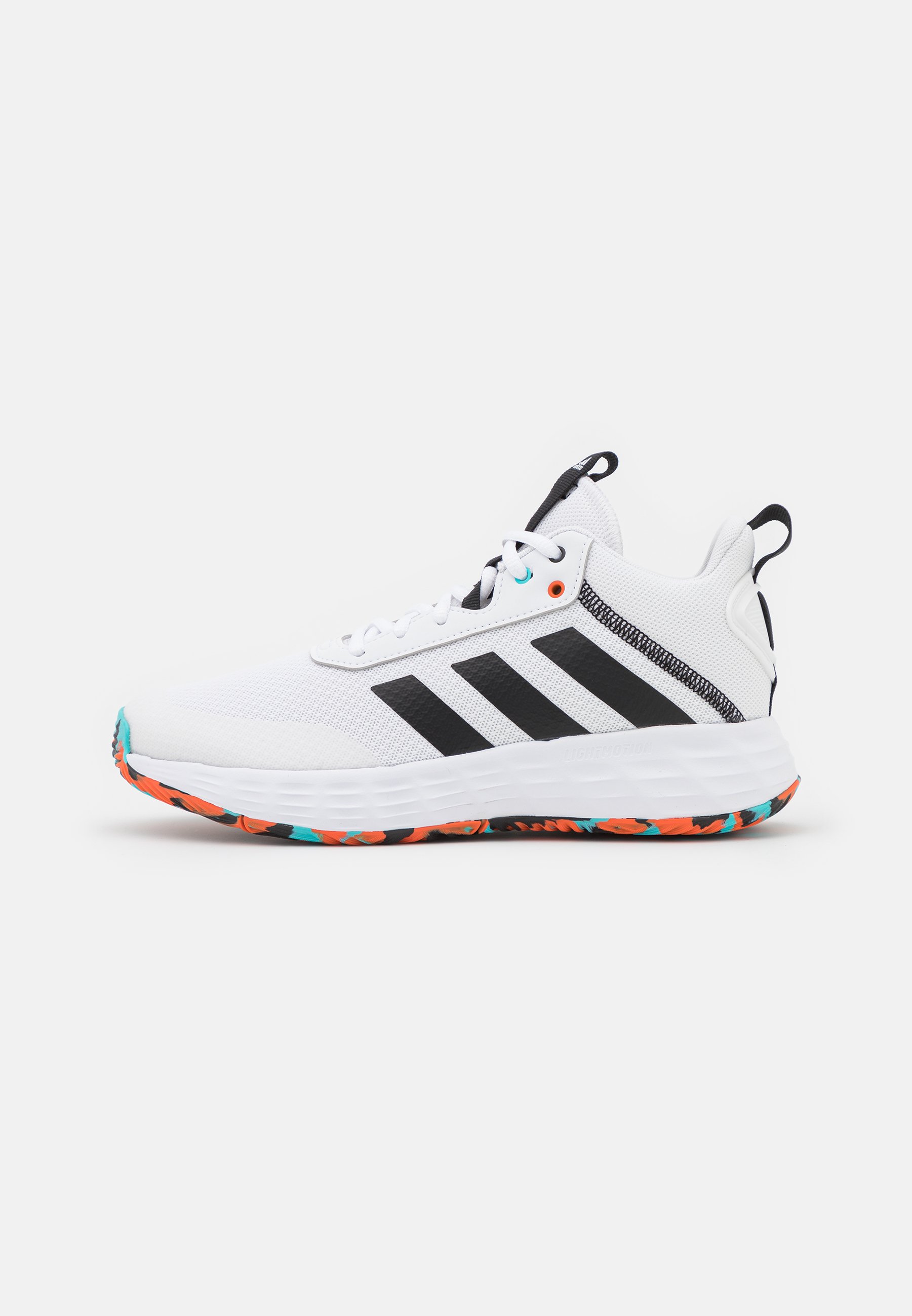 Adidas Performance Ownthegame 2 0 Unisex Basketballschuh Footwear White Core Black True Orange Weiss Zalando De