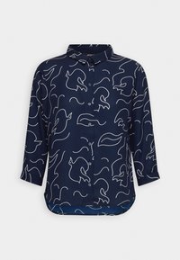 Non sélectionné, dark blue/light blue