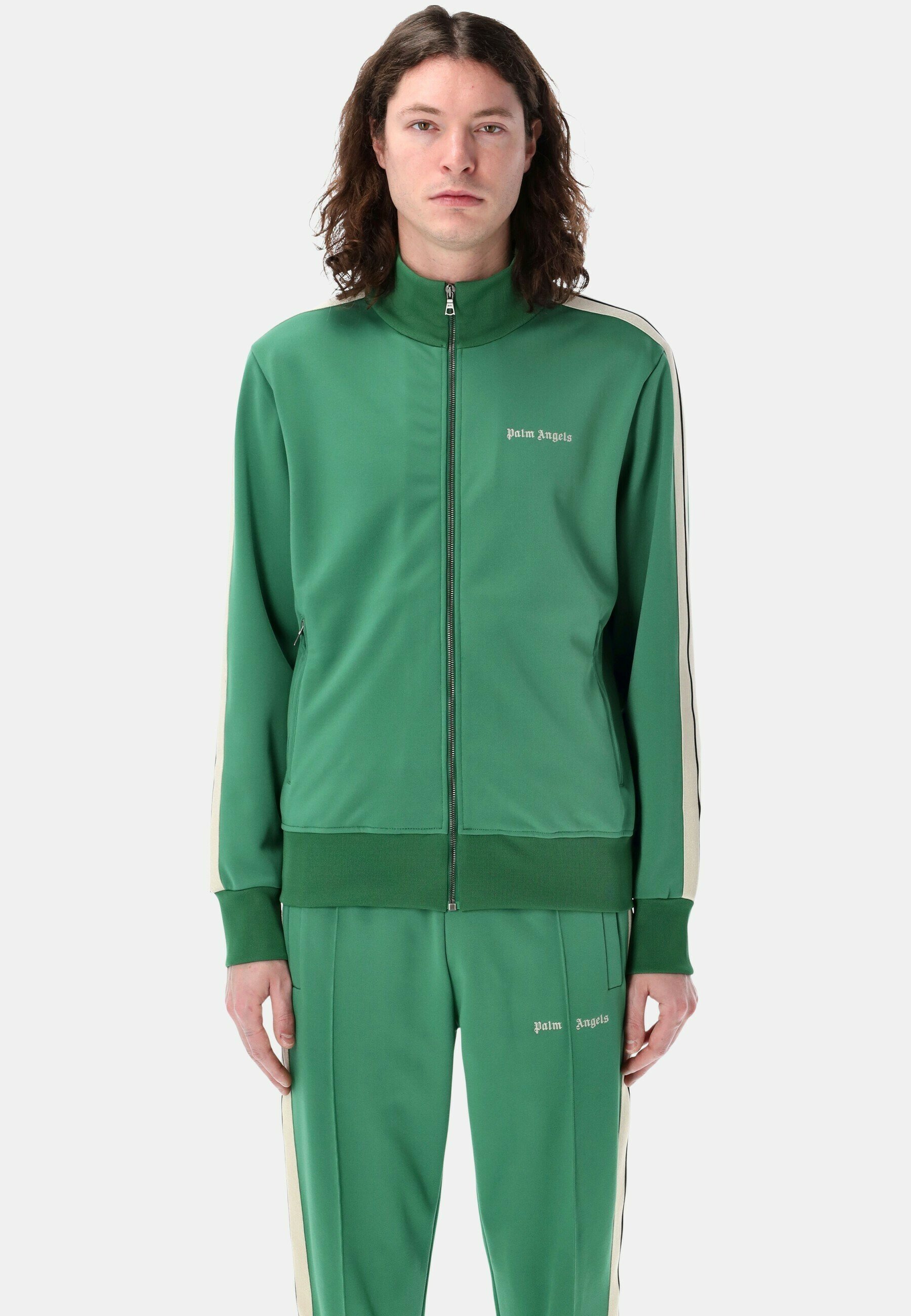 Palm Angels Felpa con zip - forest green/verde - Zalando.it