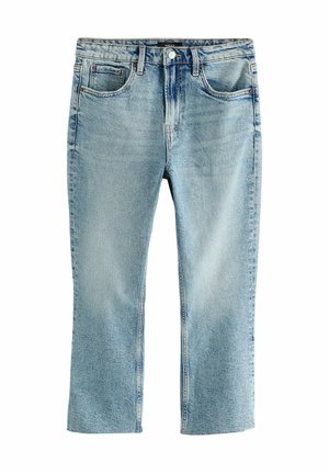 KICK CROPPED COMFORT STRETCH - Vaqueros rectos - mid blue
