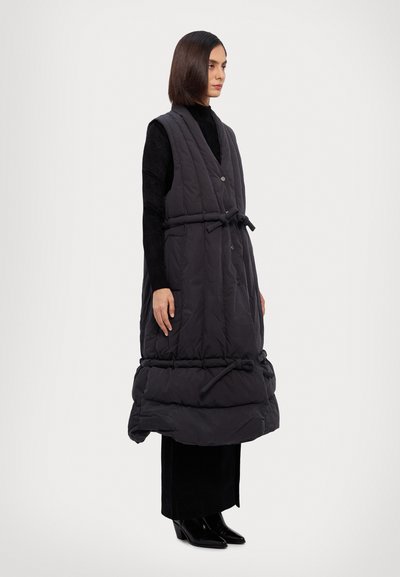Henrik Vibskov PUFF VEST - Strukirani kaput - black
