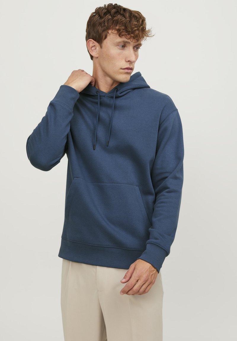 Jack & Jones - JJESTAR BASIC HOOD - Majica s kapuljačom - ensign blue, Povećaj