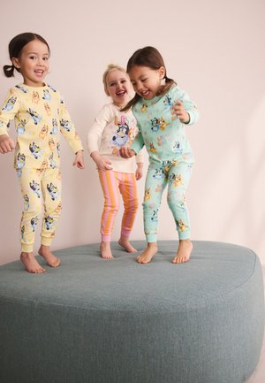 Next, REGULAR FIT - SNUGGLE PYJAMAS 3 PACK SET - Pigiama - blue/yellow