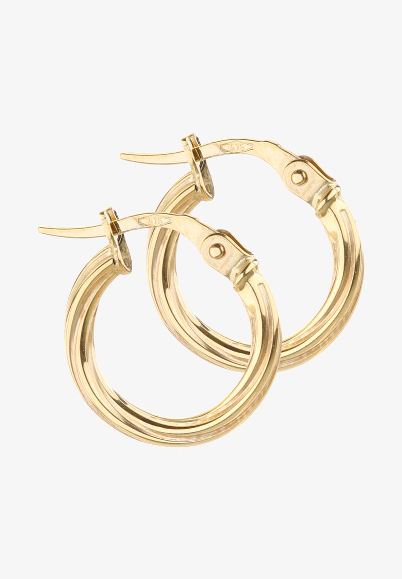 DIAMANT L'ÉTERNEL TEXTURED - Naušnice - gold coloured