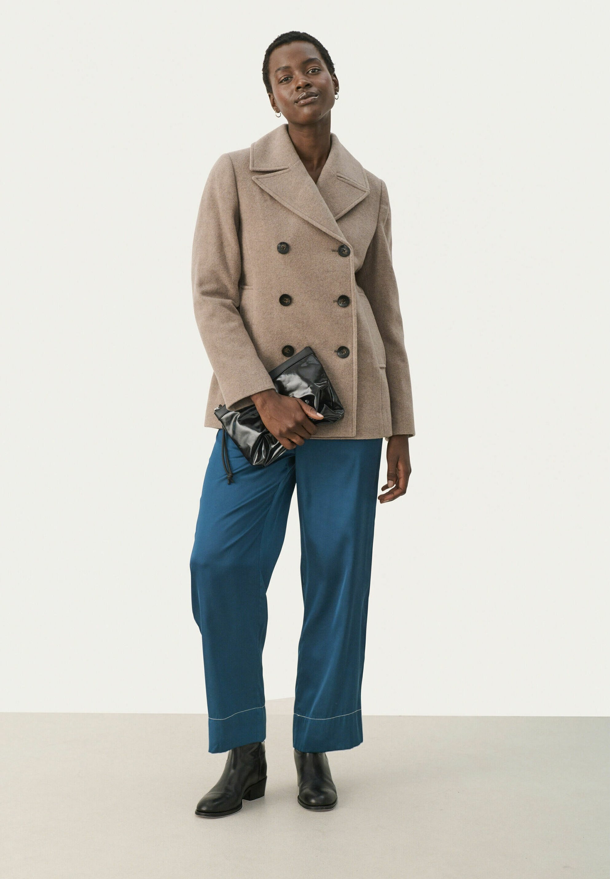 Part Two LEKIASPW OTW - Winter jacket - mink melange/brown - Zalando