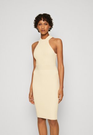 MOCK NECK JANI - Cocktail dress / Party dress - banana ice cream