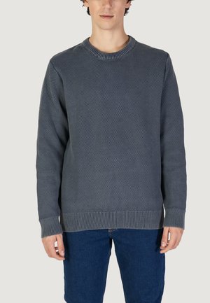 ADAN - Strickpullover - blue denim