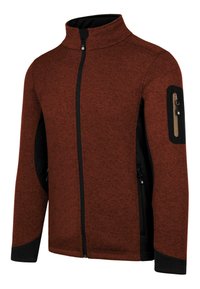 normani Outdoor Sports OUTDOOR ÜBERGANGS STRICKJACKE MIT SEITENTASCHEN - Fleecejacke - rot