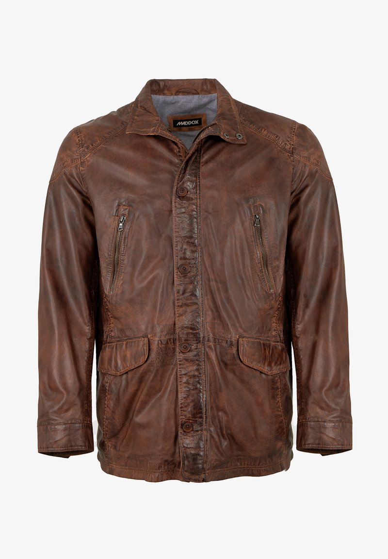 Mark Maddox Leather jacket - braun