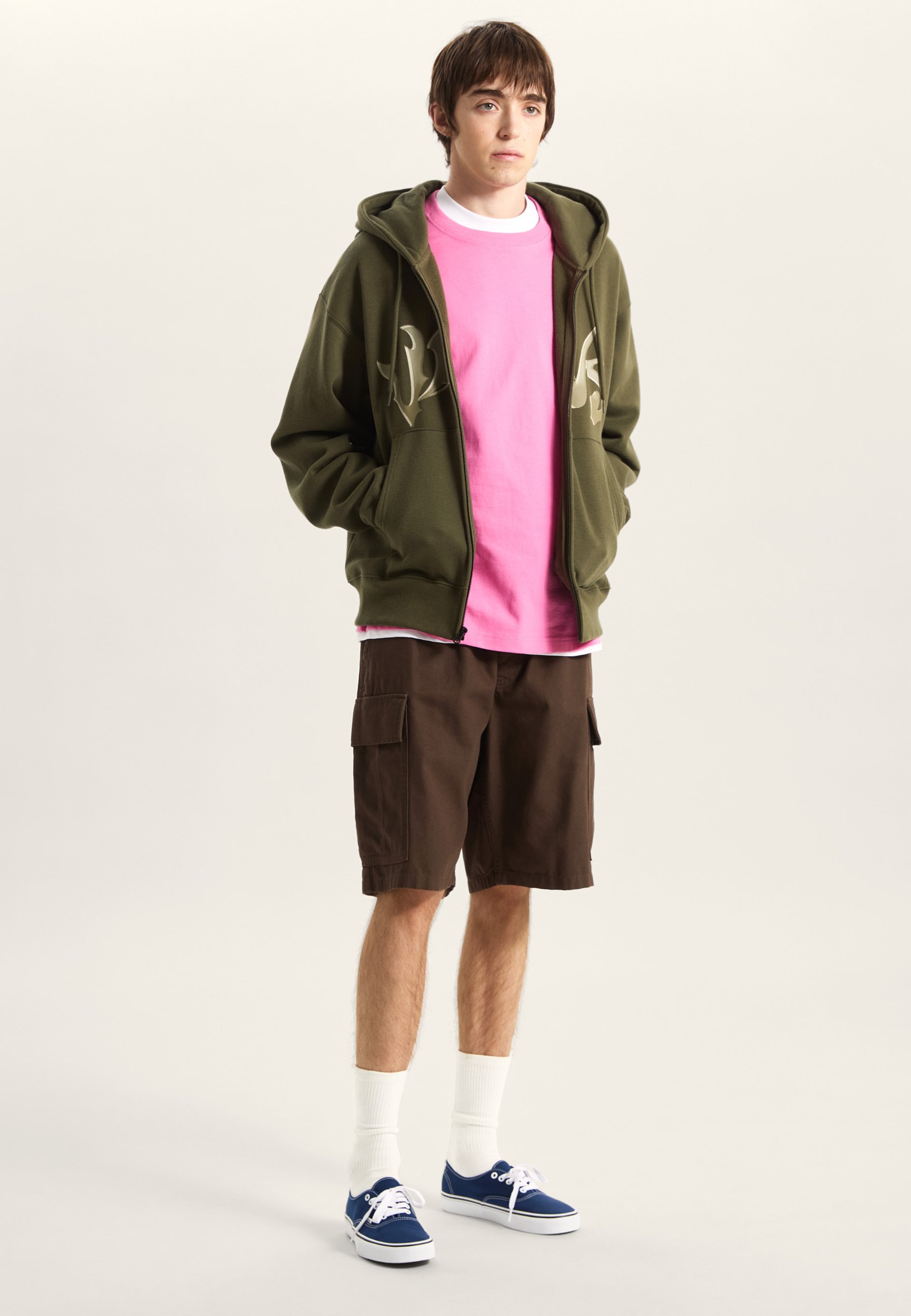 Vans 와일드 서클 풀 집업 스웨트셔츠