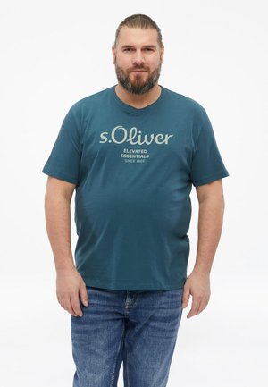 s.Oliver, T-SHIRT - T-Shirt print - dunkelblau