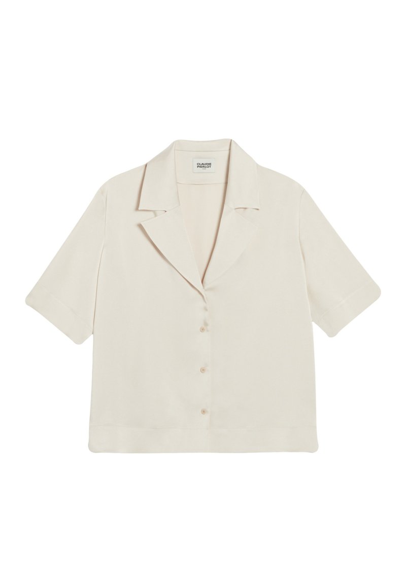 CLAUDIE PIERLOT Overhemdblouse nude