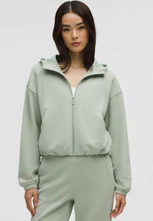 SOFTSTREME™ FULL-ZIP - Zip-up sweatshirt - Fog Green