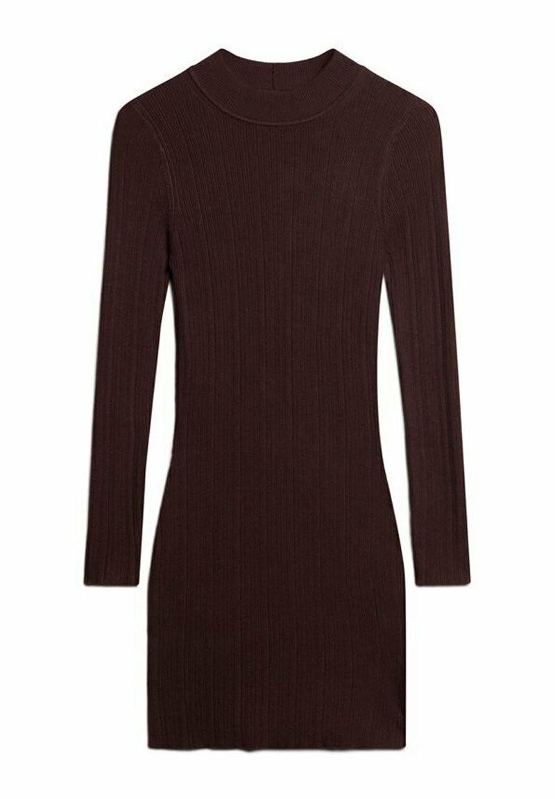 Superdry & Co Gebreide jurk rood